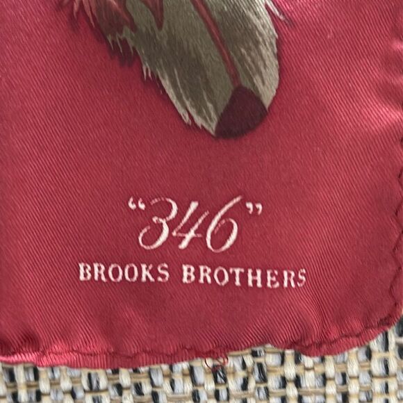 Brooks Brothers silk? Scarf - Picture 3 of 3